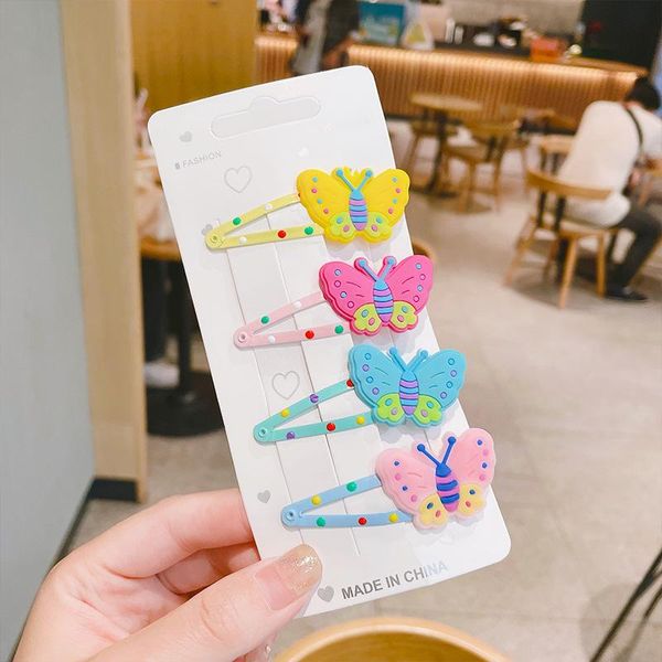hair accessories 5pcs/set lovely children cartoon hairclip hairpin for girls korea sylish dripping butterfly metal sideclip fashion simplici, Slivery;white
hair accessories 5pcs/set lovely children cartoon hairclip hairpin for girls korea sylish dripping butterfly metal sideclip fashion simplici, Slivery;white