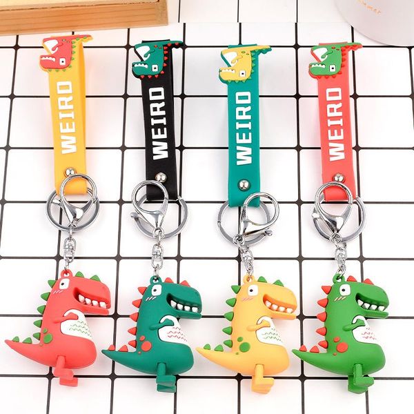 keychains cute pvc little dinosaur doll key chain women girl kawaii car keychain fashion keyring animal dating anniversary gift, Silver
keychains cute pvc little dinosaur doll key chain women girl kawaii car keychain fashion keyring animal dating anniversary gift, Silver