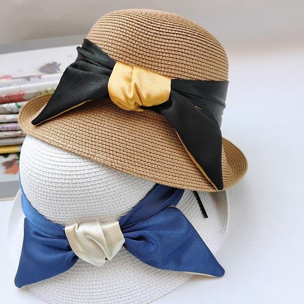 wide brim hats big ribbon bow sun hat women's fashion spring and summersolid color fisherman's basin, Blue;gray
wide brim hats big ribbon bow sun hat women's fashion spring and summersolid color fisherman's basin, Blue;gray