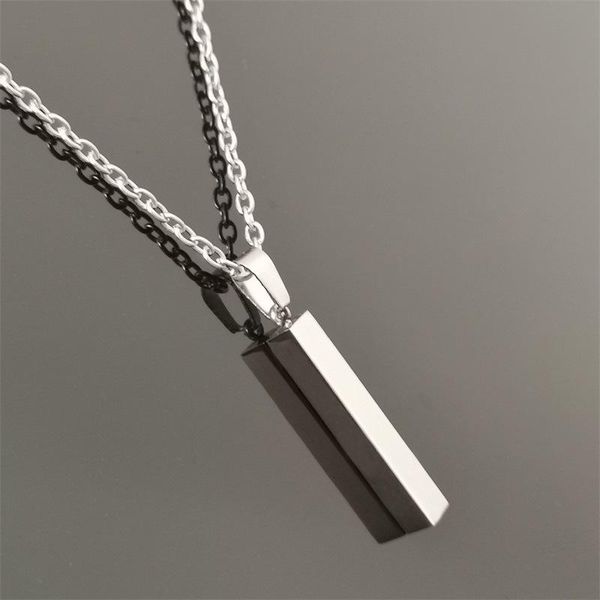 pendant necklaces simple fashion stainless steel three-dimensional long necklace hip hop punk birthday party exquisite gift, Silver
pendant necklaces simple fashion stainless steel three-dimensional long necklace hip hop punk birthday party exquisite gift, Silver