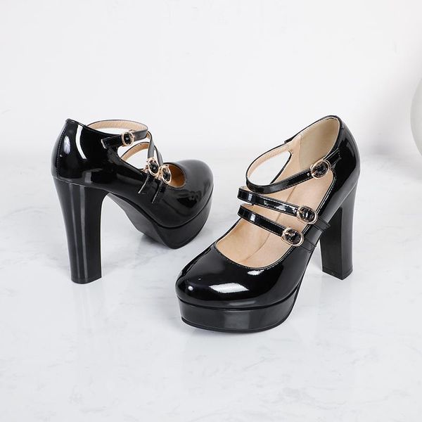 spring high heels women shoes large size 2021 autumn heel pumps platform casual mary jane russian party dress, Black
spring high heels women shoes large size 2021 autumn heel pumps platform casual mary jane russian party dress, Black