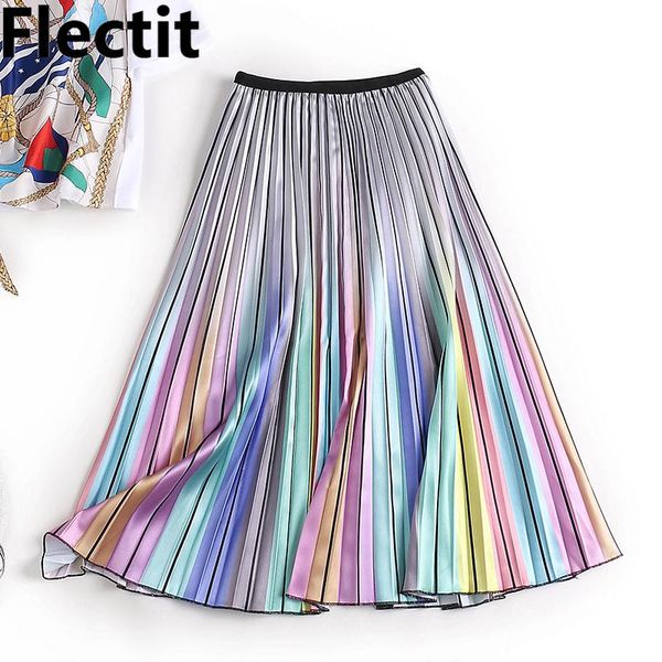skirts flectit 2021 harajuku metallic silver multicolor rainbow stripe printed skirt elastic waist pleated for women young girl *, Black
skirts flectit 2021 harajuku metallic silver multicolor rainbow stripe printed skirt elastic waist pleated for women young girl *, Black