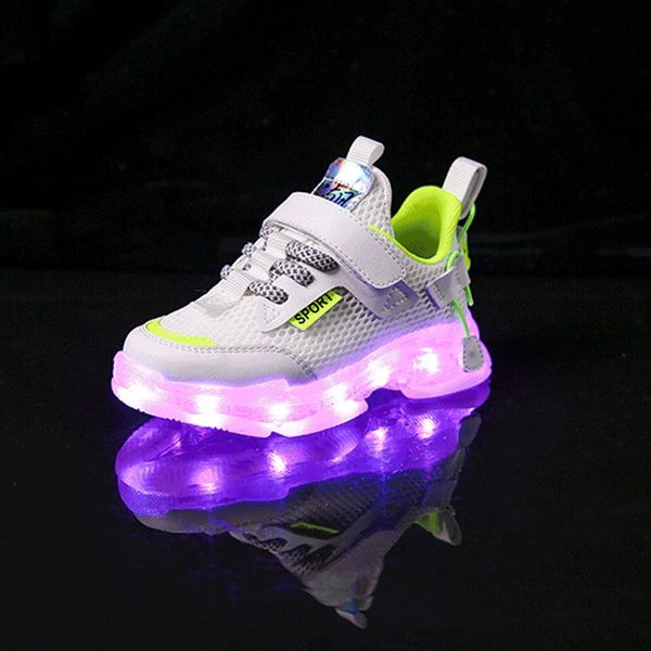 sneakers spring kids sport boys brand lighting shoes children led chunky baby girls mesh casual trainers, Black;red
sneakers spring kids sport boys brand lighting shoes children led chunky baby girls mesh casual trainers, Black;red