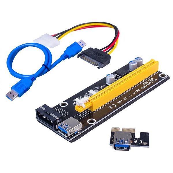 pcs ver006 pci-e adapter card pcie1x to 16x large 4pin image board usb 3.0 extension cable for btc mining computer cables & connectors
pcs ver006 pci-e adapter card pcie1x to 16x large 4pin image board usb 3.0 extension cable for btc mining computer cables & connectors