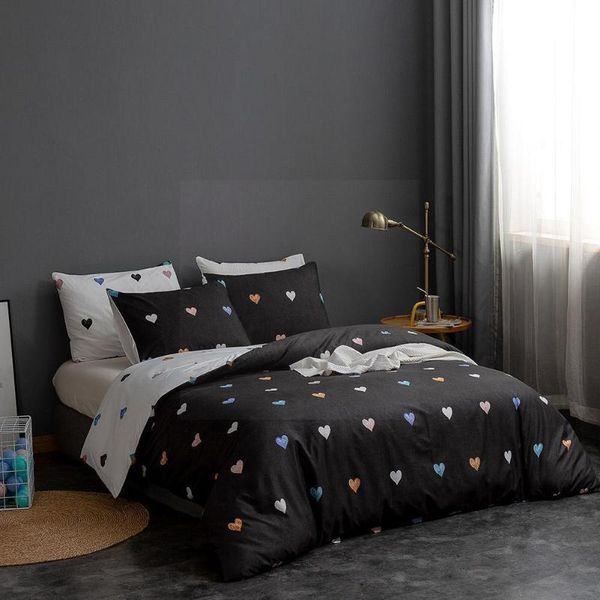 bedding sets heart bed linens black cute pattern kids simple cover pillow king duvet quilt set case size c6g0
bedding sets heart bed linens black cute pattern kids simple cover pillow king duvet quilt set case size c6g0
