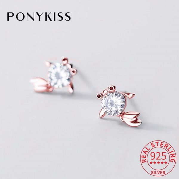 romantic s925 sterling silver cute fish zircon stud earrings for women party fine jewelry wholesale accessories gift, Golden;silver
romantic s925 sterling silver cute fish zircon stud earrings for women party fine jewelry wholesale accessories gift, Golden;silver