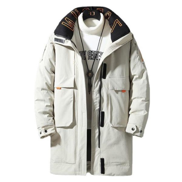 new winter jacket men overcoat windproof down white duck coat parkas s warm, Black
new winter jacket men overcoat windproof down white duck coat parkas s warm, Black