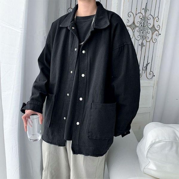 men's jackets jacket men autumn winter hong kong-style plus velvet lapel tooling all-match student solid casual man cardigan coat, Black;brown
men's jackets jacket men autumn winter hong kong-style plus velvet lapel tooling all-match student solid casual man cardigan coat, Black;brown