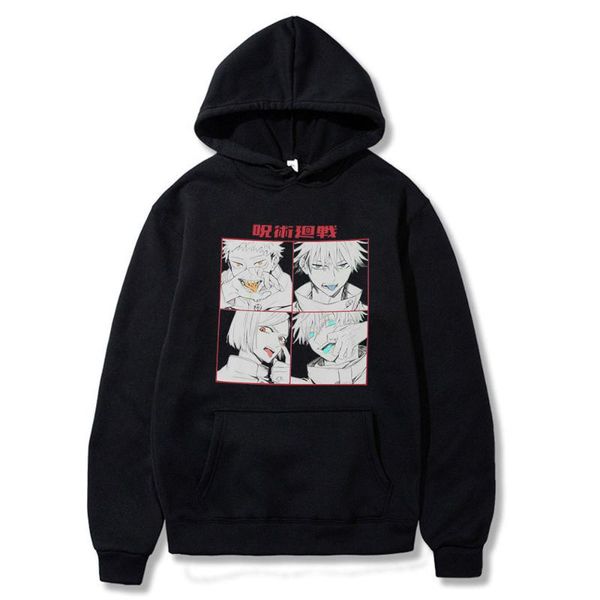 men's hoodies & sweatshirts japanese anime jujutsu kaisen kawaii graphic womens men cartoon pullover harajuku ulzzang fleece hoodie mal, Black
men's hoodies & sweatshirts japanese anime jujutsu kaisen kawaii graphic womens men cartoon pullover harajuku ulzzang fleece hoodie mal, Black
