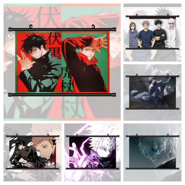 paintings wtq jujutsu kaisen gojou yuuji megumi nobara hd print canvas painting anime posters wall decor art picture home
paintings wtq jujutsu kaisen gojou yuuji megumi nobara hd print canvas painting anime posters wall decor art picture home