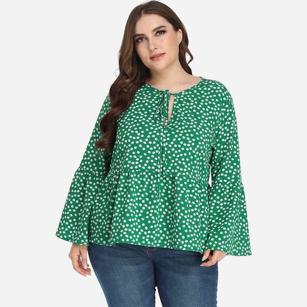 women's plus size hy3685# loose large long sleeve t-shirt polka dot waist urban leisure top
women's plus size hy3685# loose large long sleeve t-shirt polka dot waist urban leisure top
