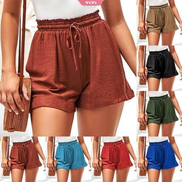 women's shorts 2021 women's summer casual lace-up plus size mid-waist sshort fashion street, White;black
women's shorts 2021 women's summer casual lace-up plus size mid-waist sshort fashion street, White;black