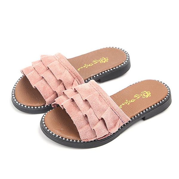 slipper summer girls flip-flops children fashion non-slip candy color flat beach sandals kids indoor soft bottom cool slippers 26-36, Black;grey
slipper summer girls flip-flops children fashion non-slip candy color flat beach sandals kids indoor soft bottom cool slippers 26-36, Black;grey