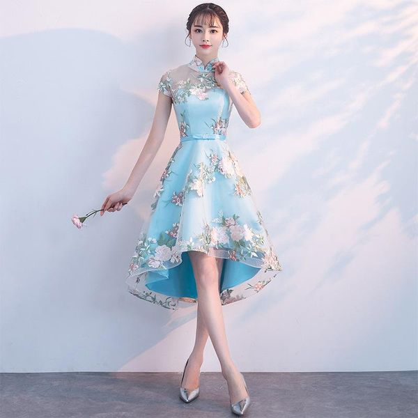 chinese festivals formal cheongsam/qipao 3d butterfly embroidery stand collar short sleeve zipper lace back dress oriental ethnic clothing, Red
chinese festivals formal cheongsam/qipao 3d butterfly embroidery stand collar short sleeve zipper lace back dress oriental ethnic clothing, Red