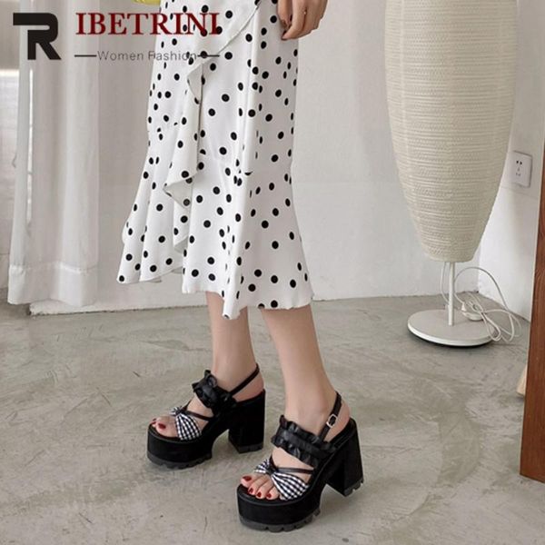 brand women shoes solid buckle open toe platform sandals butterfly knot punk gothic cool dress, Black
brand women shoes solid buckle open toe platform sandals butterfly knot punk gothic cool dress, Black
