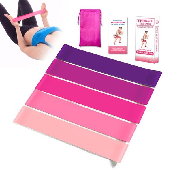 5pcs fitness training rubber resistance band pilates sports gradient pull elastic bands
5pcs fitness training rubber resistance band pilates sports gradient pull elastic bands