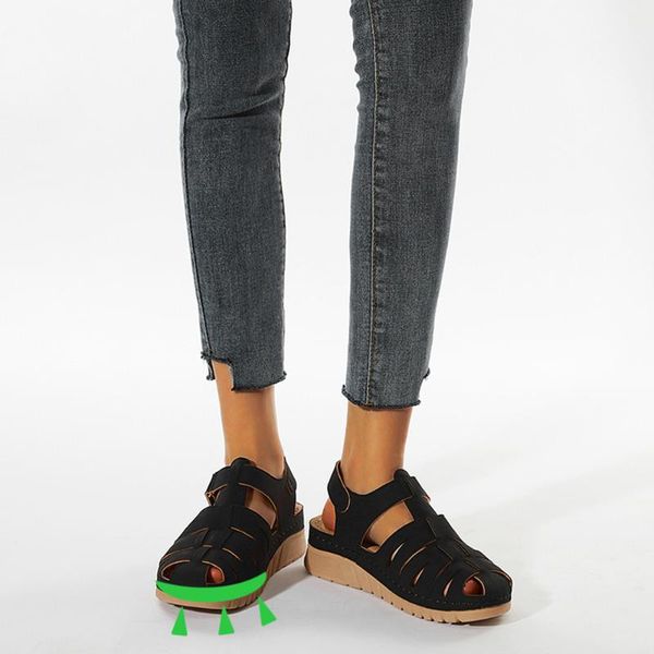 slippers 2021 women sandals summer shoes woman heels for wedges chaussure femme casual gladiator sandalen dames, Black
slippers 2021 women sandals summer shoes woman heels for wedges chaussure femme casual gladiator sandalen dames, Black
