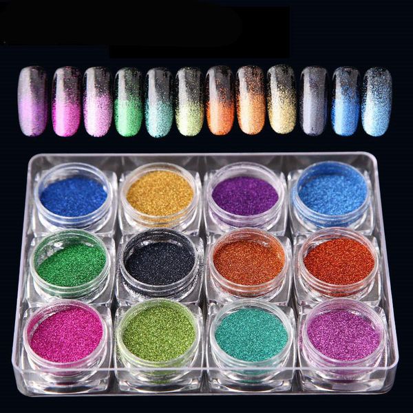 1box nail powder 12 color holographic chrome mirror laser synthetic resin pigment manicure art eye glitter, Silver;gold
1box nail powder 12 color holographic chrome mirror laser synthetic resin pigment manicure art eye glitter, Silver;gold