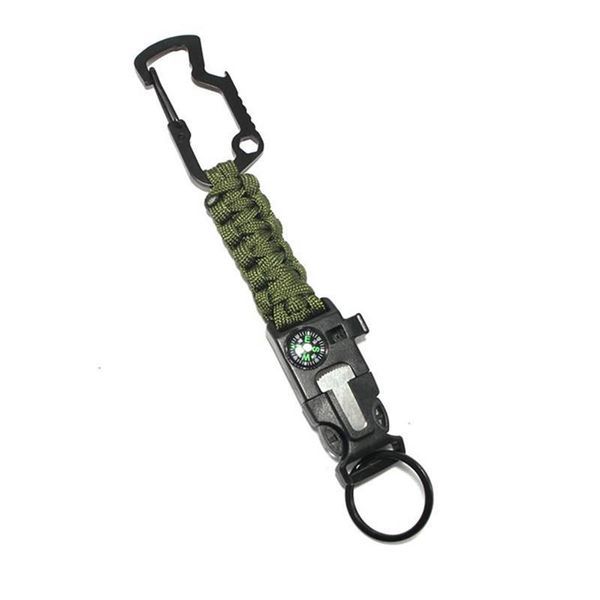 keychains 2021 umbrella climbing rope body woven keychain mini durable survival multi-function used as compass, Silver
keychains 2021 umbrella climbing rope body woven keychain mini durable survival multi-function used as compass, Silver