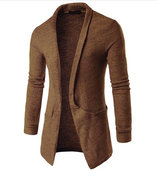 knitted sweatshirt coat men big turn down collar cardigan pockets design solid color long sleeve mens long sweater kg-108, Black
knitted sweatshirt coat men big turn down collar cardigan pockets design solid color long sleeve mens long sweater kg-108, Black
