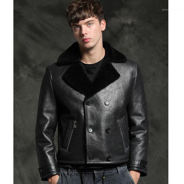 sheepskin sani fur coat men short black natural thicken winter clothing genuine leather formal suit clothes men's & faux
sheepskin sani fur coat men short black natural thicken winter clothing genuine leather formal suit clothes men's & faux