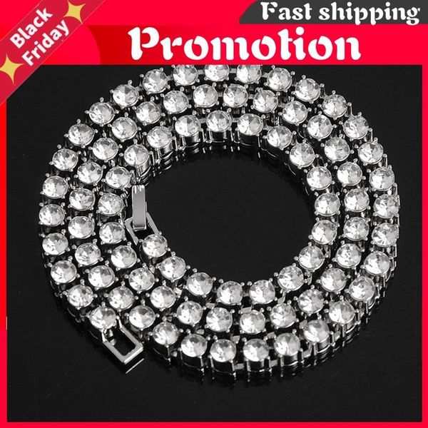 chains hop 5mm 2pcs mens iced out tennis chain necklaces 1 row rhinestone choker bling crystal necklace for men jewelry, Silver
chains hop 5mm 2pcs mens iced out tennis chain necklaces 1 row rhinestone choker bling crystal necklace for men jewelry, Silver