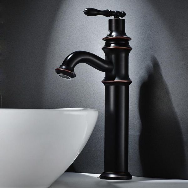 bathroom sink faucets basin antique bronze brass faucet with single handle vintage deck mount torneiras cold bath mixer water tap 
bathroom sink faucets basin antique bronze brass faucet with single handle vintage deck mount torneiras cold bath mixer water tap
