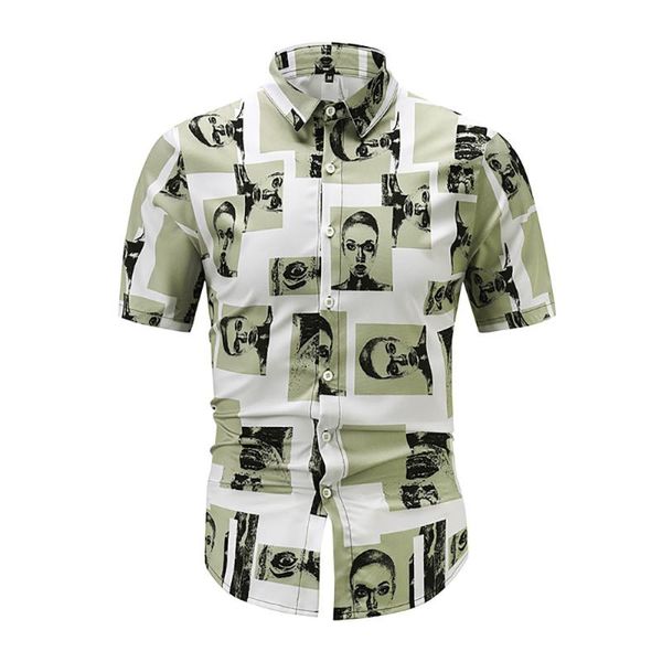 super star print men shirts eu size personality short sleeve fashion business office casual summer ce016 men's, White;black
super star print men shirts eu size personality short sleeve fashion business office casual summer ce016 men's, White;black