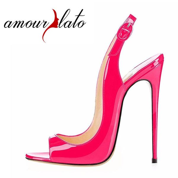 amourplato women's open toe high heels slingback sandals peep stilettos dress shoes 120mm buckle closure, Black
amourplato women's open toe high heels slingback sandals peep stilettos dress shoes 120mm buckle closure, Black