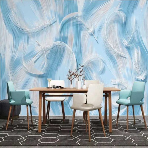wallpapers milofei manufacturers custom hand-painted feather pattern living room bedroom background wallpaper mural
wallpapers milofei manufacturers custom hand-painted feather pattern living room bedroom background wallpaper mural