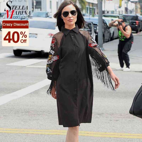 women's casual large t-shirt, mh sv, eagle eye embroidery and tassels, party straight midi drs, 3 / 43398, Black;gray
women's casual large t-shirt, mh sv, eagle eye embroidery and tassels, party straight midi drs, 3 / 43398, Black;gray