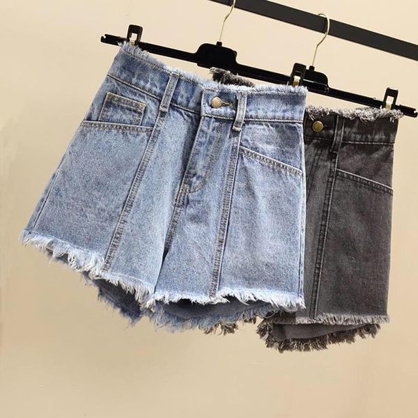 summer female ladies high waisted tassel ripped grey blue denim shorts , womens woman 4xl 5xl wide leg jeans women's, White;black
summer female ladies high waisted tassel ripped grey blue denim shorts , womens woman 4xl 5xl wide leg jeans women's, White;black