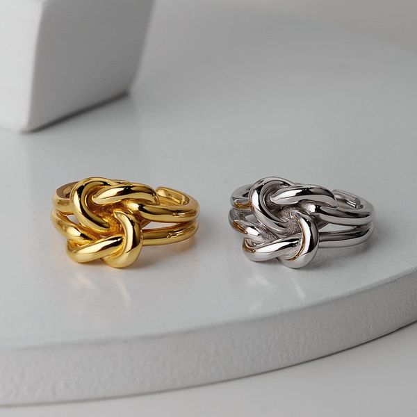 cluster rings xiha luxury 925 sterling silver for women adjustable multi layer knot twisted thick wide friend aesthetic party jewelry, Golden;silver
cluster rings xiha luxury 925 sterling silver for women adjustable multi layer knot twisted thick wide friend aesthetic party jewelry, Golden;silver