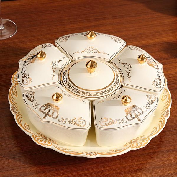 kitchen storage & organization rotating 6-compartment food tray dried fruit snack plate appetizer serving platter for party candy pastry nut
kitchen storage & organization rotating 6-compartment food tray dried fruit snack plate appetizer serving platter for party candy pastry nut
