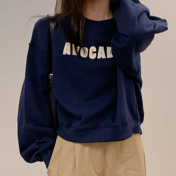 letter print hoodies sweatshirts women o-neck long sleeve casual korean autumn winter pullovers with velvet streetwear 2021 x697 women', Black
letter print hoodies sweatshirts women o-neck long sleeve casual korean autumn winter pullovers with velvet streetwear 2021 x697 women', Black