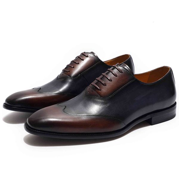dress shoes felix chu modern wingtip toe men's oxford shoe genuine cow leather lace up formal mixed colors fashion mens gsns, Black
dress shoes felix chu modern wingtip toe men's oxford shoe genuine cow leather lace up formal mixed colors fashion mens gsns, Black