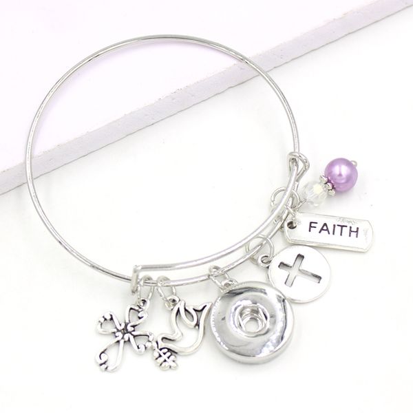 wholesale snap jewelry snaps button bracelet peace dove cross inspiration faith bracelets expandable wire bangle for women gifts, Golden;silver
wholesale snap jewelry snaps button bracelet peace dove cross inspiration faith bracelets expandable wire bangle for women gifts, Golden;silver