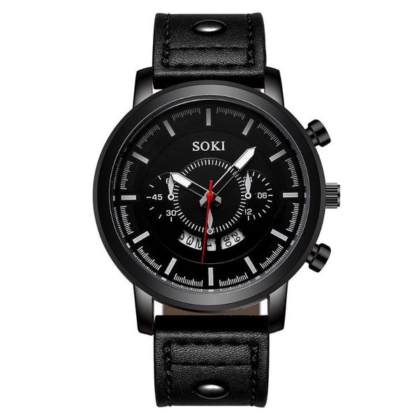wristwatches vintage men's leather military casual analog quartz date watch business fashionable sports wrist reloj hombre y40, Slivery;brown
wristwatches vintage men's leather military casual analog quartz date watch business fashionable sports wrist reloj hombre y40, Slivery;brown