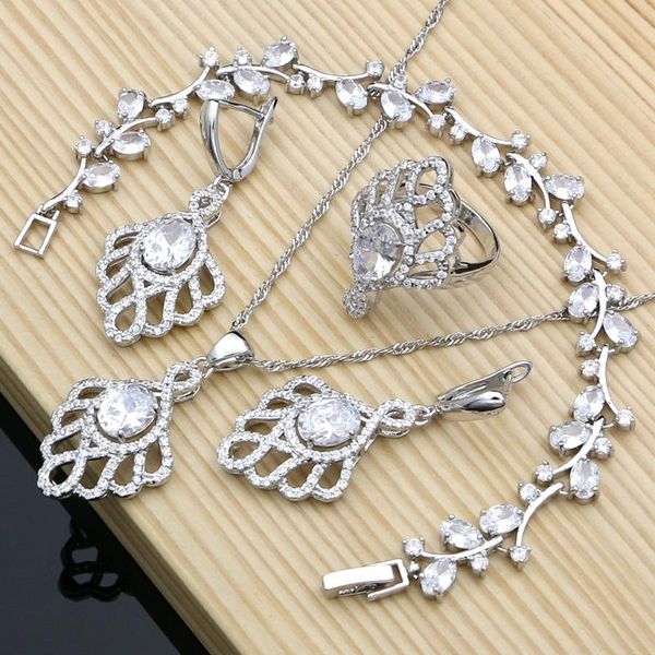 wedding jewelry sets luxury bride 925 silver white cubic zirconia earrings stone bracelet gifts necklace set drop, Slivery;golden
wedding jewelry sets luxury bride 925 silver white cubic zirconia earrings stone bracelet gifts necklace set drop, Slivery;golden