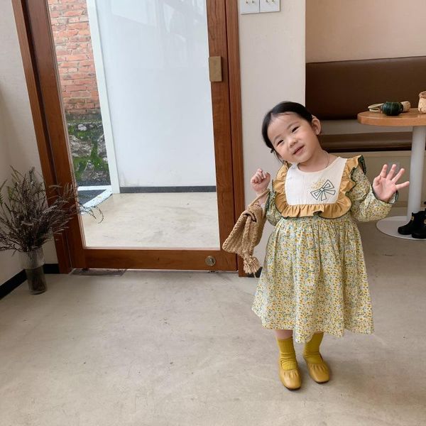 girl's dresses lovely floral girls dress kids embroidered lace stitching collar 2021 flowers casual baby clothes 1-7y high quality, Red;yellow
girl's dresses lovely floral girls dress kids embroidered lace stitching collar 2021 flowers casual baby clothes 1-7y high quality, Red;yellow