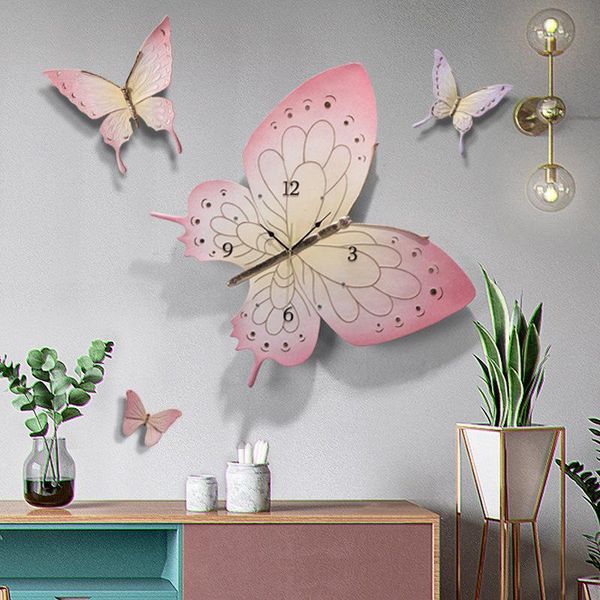 wall decoration clock living room light luxury sofa background creative modern butterfly hanging decorative objects & figurines
wall decoration clock living room light luxury sofa background creative modern butterfly hanging decorative objects & figurines