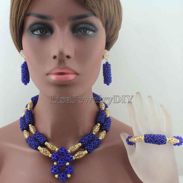 earrings & necklace royal blue crystal pendant women wedding bridesmaid african beads jewelry set hd8690, Silver
earrings & necklace royal blue crystal pendant women wedding bridesmaid african beads jewelry set hd8690, Silver