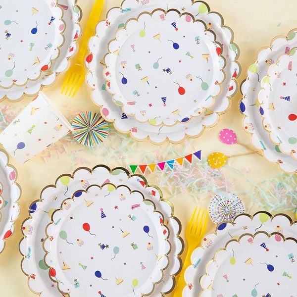 disposable dinnerware children's day party theme decoration bronzing paper plates cup wedding birthday decorations kids 
disposable dinnerware children's day party theme decoration bronzing paper plates cup wedding birthday decorations kids