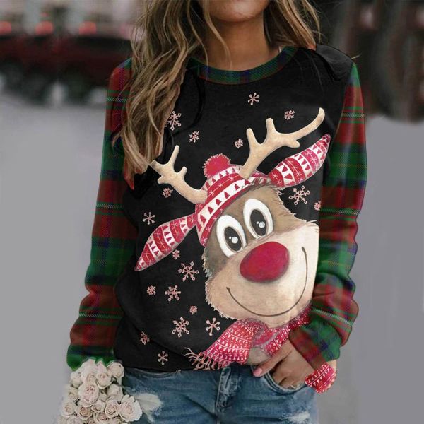 women's hoodies & sweatshirts women fashion hoodie merry christmas print long-sleeved hooded sweatshirt casual blouse pullover jacket c, Black
women's hoodies & sweatshirts women fashion hoodie merry christmas print long-sleeved hooded sweatshirt casual blouse pullover jacket c, Black