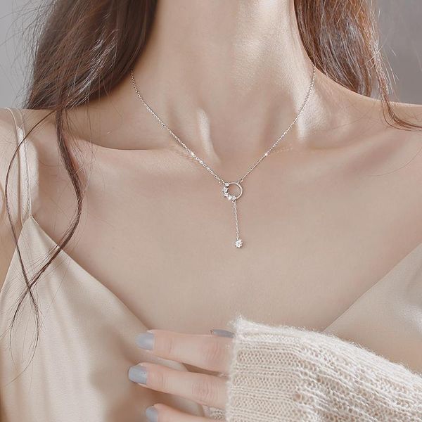 chains simple circle round tassel cubic zirconia 925 sterling silver pendant necklace for women luxury designer minimalist jewelry
chains simple circle round tassel cubic zirconia 925 sterling silver pendant necklace for women luxury designer minimalist jewelry