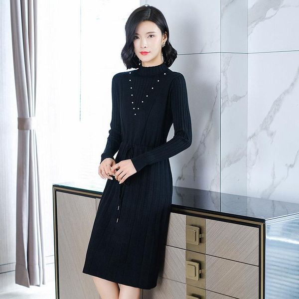 casual dresses women candy color long knit straight dress 2021 spring elegant sleeve midi f157, Black;gray
casual dresses women candy color long knit straight dress 2021 spring elegant sleeve midi f157, Black;gray