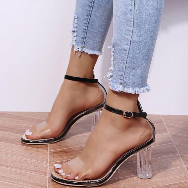 sandals women's summer round toe buckle strap high heel open pumps fashion ladies slippers shoes 2021 #40, Black
sandals women's summer round toe buckle strap high heel open pumps fashion ladies slippers shoes 2021 #40, Black