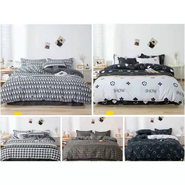 bedding sets 2/3 pcs luxurious brand duvet cover set leopard print twin//king size black and white grid comforter
bedding sets 2/3 pcs luxurious brand duvet cover set leopard print twin//king size black and white grid comforter