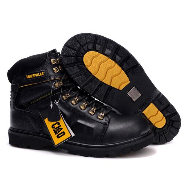 boots layer leather men's hard work clothes high army short round head thick bottom large size, Black
boots layer leather men's hard work clothes high army short round head thick bottom large size, Black