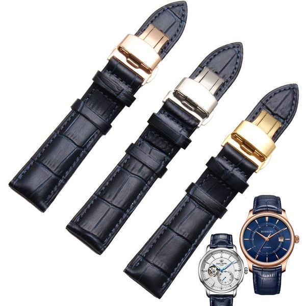 watch bands wrist watchband accessories alligator grain genuine leather blue band straps 14mm 16mm 18mm 20mm 22mm butterfly buckle, Black;brown
watch bands wrist watchband accessories alligator grain genuine leather blue band straps 14mm 16mm 18mm 20mm 22mm butterfly buckle, Black;brown